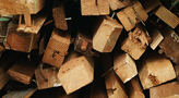 木廃材のチップ化